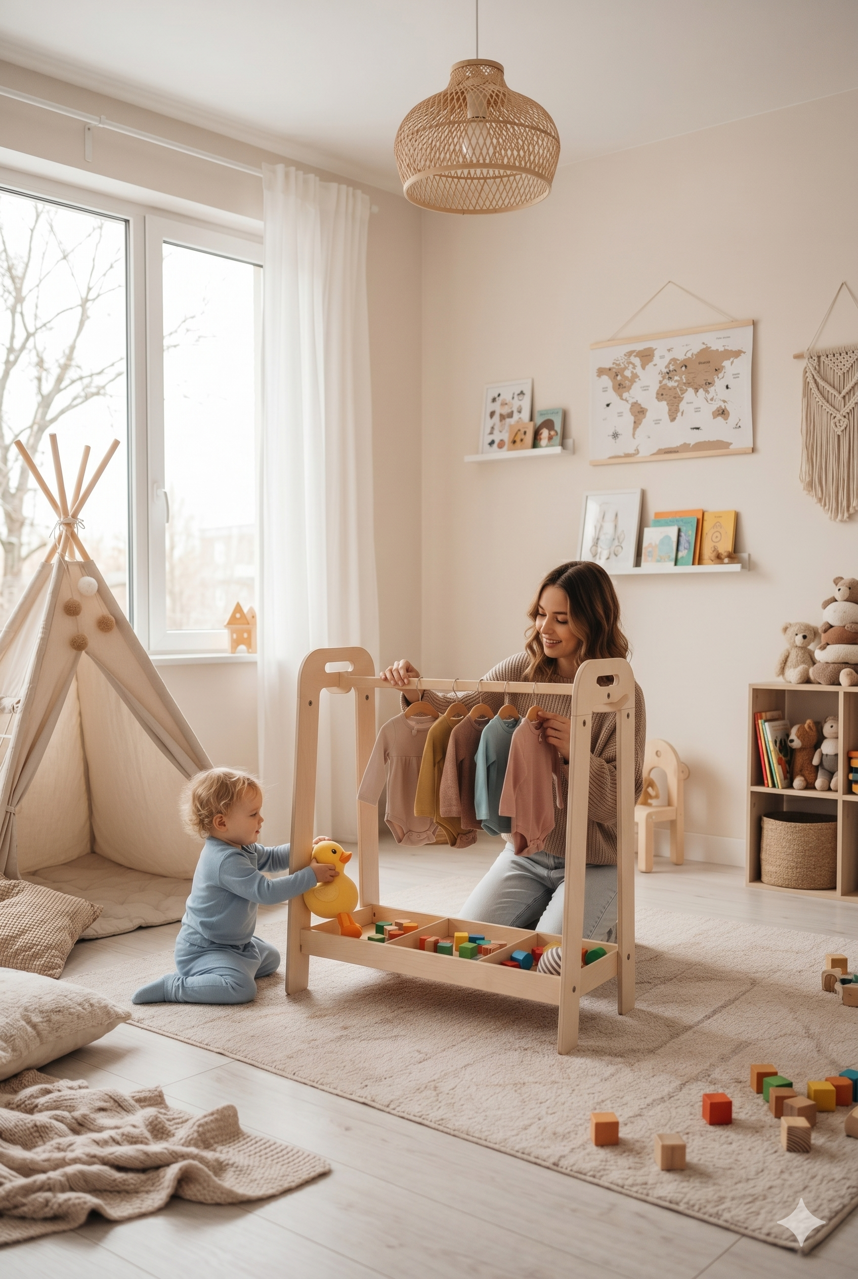 MamaToyz MyHanger Montessori