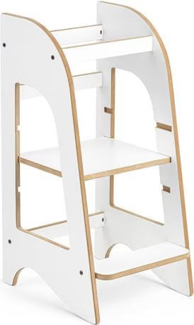 MamaToyz Kule MDF Weiss Lernturm