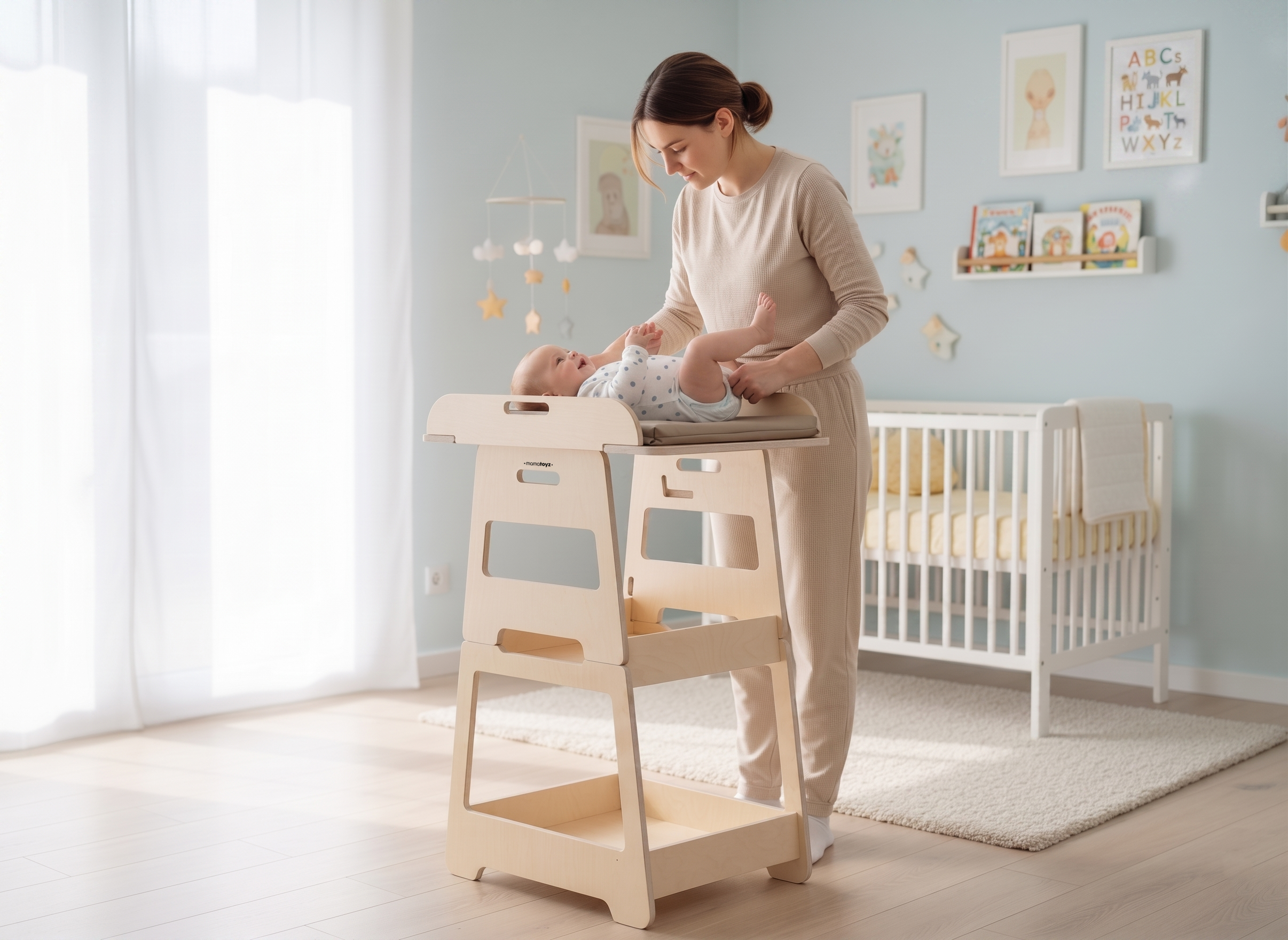 MamaToyz Changy Table Flat Natural