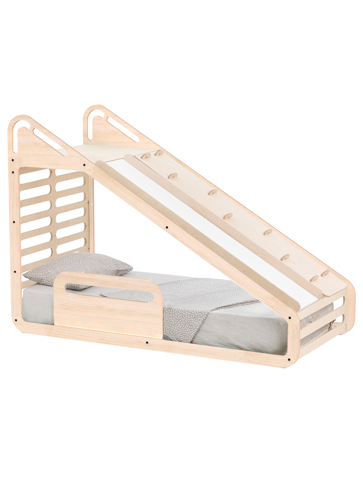 MamaToyz Montessori Sleepy Rutsche & Kletterrampe