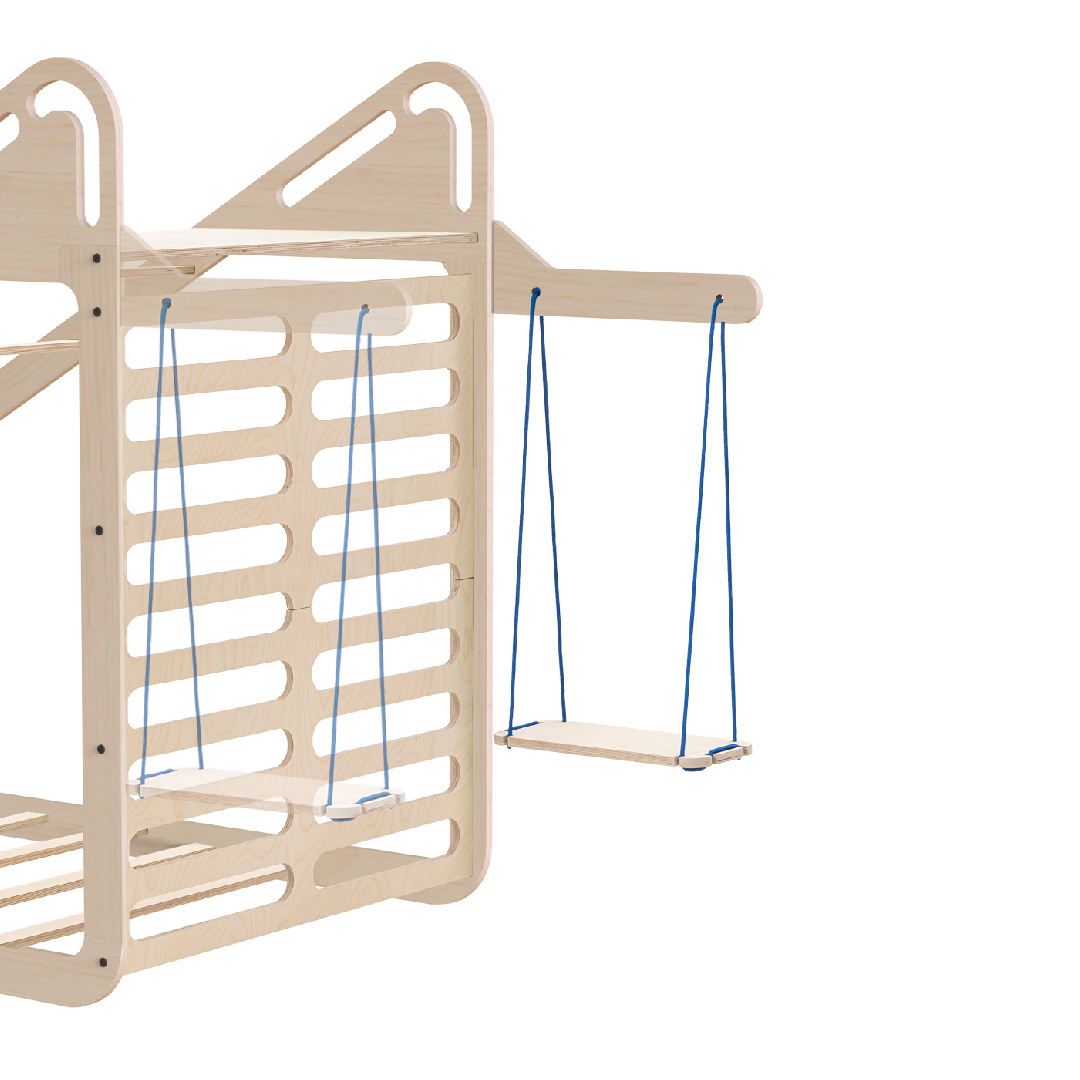 MamaToyz Montessori Sleepy Tisch + Tafel + Schaukel