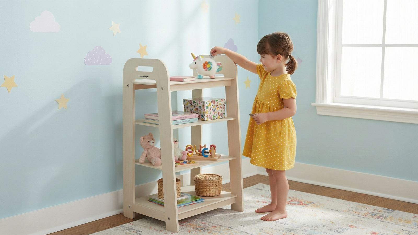 MamaToyz MyRack Montessori Bookshelf